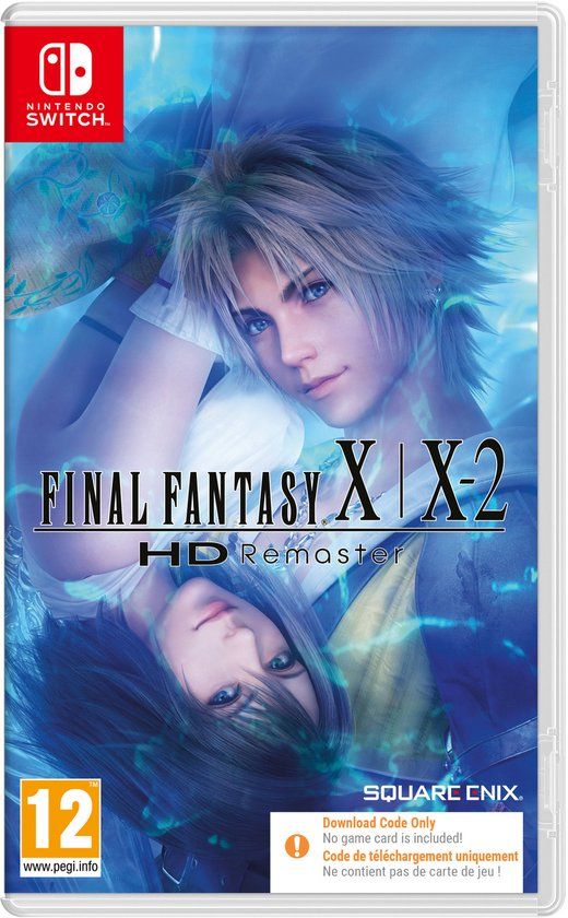 FINAL FANTASY X / X-2 HD Remaster - Nintendo Switch - Code in Box