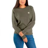 Carhartt Dames French Terry -sweatshirt met ronde hals 106179