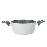 H&H 733758 Gourmet Alessandro Borghese steelpan, antiaanbaklaag, 20 cm, inductie, aluminium