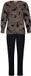 Pastunette Premium Pyjama Balance Viscose Zwart/Beige Maat 36