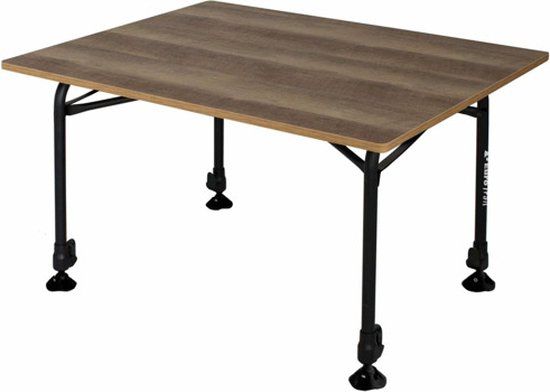 Eurotrail Campingtafel Rochefort - Large - Bruin - 68x68x71cm