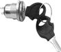 Icecat 5PCS Serrure à clé électrique Interrupteur Marche Arrêt Rotatif en métal 2 broches avec clés assorties pour boîte de compteur de garde-robe de téléphone