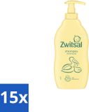 Zwitsal 15 x Shampoo pour bébé – Doux & Nourrissant – 400 ml - Pack avantage