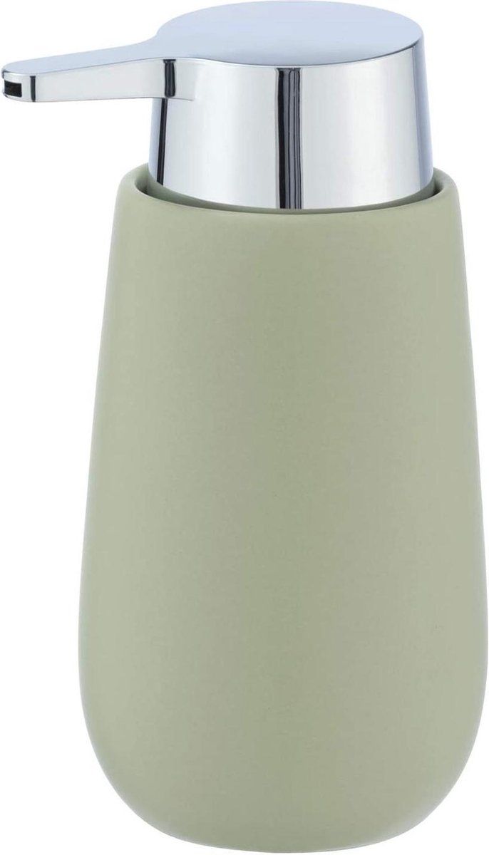 WENKO Zeepdispenser Badi 320 Ml Keramiek Groen