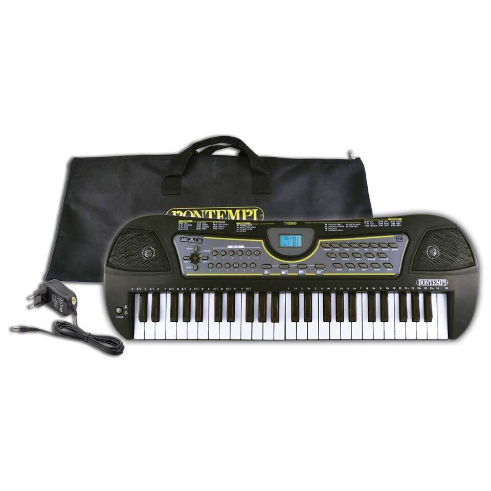 Bontempi Spa Digitaal keyboard - 49 Midi Toetsen + Adaptor + Tas