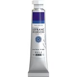 Lefranc Bourgeois 404963 Extra fijne Lefranc olieverf met hoogwaardige kunstenaarspigmenten, lichtecht, verouderingsbestendig - 20ml Tube, Indanthrene Blue