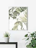 Komar Muurafbeelding - Oiseau Cacadoo - Grootte: 30 x 40 cm - Poster, kunstdruk, decoratie, woonkamer, slaapkamer (zonder lijst)