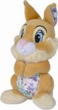 Miss Bunny - Stampertje - Bloemetjes Disney Pluche Knuffel Konijn 18 cm