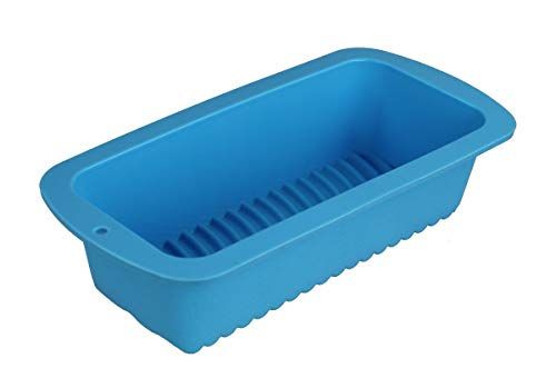 GMMH Originele siliconen bakvorm cakevorm broodbakvorm koninklijke cakevorm (strepen blauw)