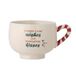 Bloomingville Treats mok, Weiá, aardewerk, T9xH7 cm, 250 ml