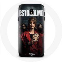 Maniacase Hoesje voor Samsung Galaxy J5 2017 La Casa De Papel Estocolmo