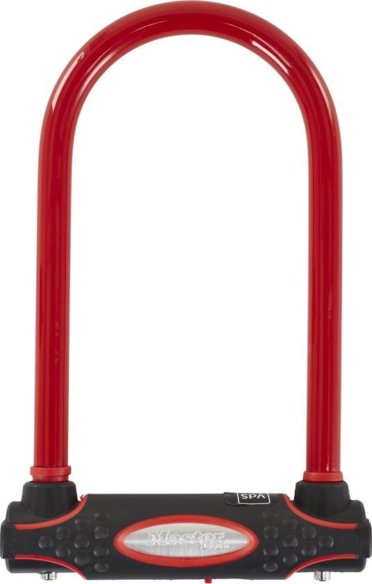 Masterlock 8195 Beugelslot 21 cm Rood