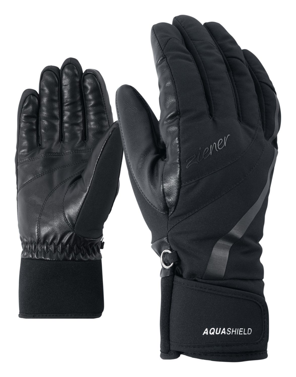 Ziener Kitty As(R) Lady Glove Zwart 7,5