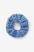 Sissy-Boy - Blauwe geruite scrunchie