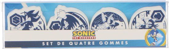 4KidsOnly Sonic Set van 4 gummen