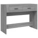 vidaXL Wandtafel 100x39x75 cm bewerkt hout grijs sonoma eikenkleurig