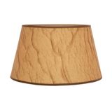Zarivy Lampenkap E27 van perkament, conisch, 45 cm diameter, 35 cm sokkel, 30 cm hoogte, ideaal voor kamerdecoratie en sfeer.