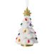Hallmark Witte Vintage Kerstboom met Lichten Kerst Ornament