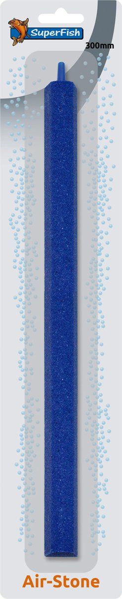SuperFish luchtsteen lang 30 cm - blauw