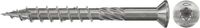 FISCHER Dekschroef FTS-ST 5.0x60mm Roestvrij staal Verzonken kop TX A2 - 500 stuks