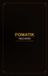 FOMATIK Field Notes Paperback 102 Pages 21 June 2026