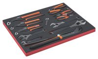 Bahco Foaminlay Fit&Go 3/3 avec pinces et clés - 13 pièces - FF1A50