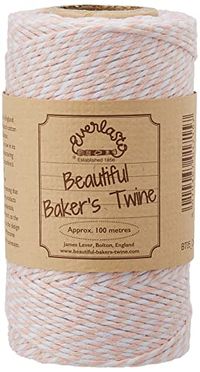 100m Everlasto 100m - Beautiful Bakers Twine (ongeveer 2 mm) (Kersenbloesem)