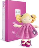 Doudou et Compagnie DC3133 Pretty Girl Blanket - Lollipop, roze