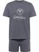 Carlo Colucci Pyjama kort 'Ferremi' grijs