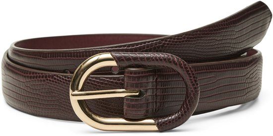 VERO MODA VMCARLY COATED BELT SNAKE Dames Riemen Andorra