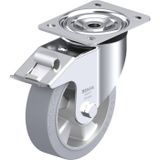 Blickle L-ALEV 160K-FI-SG Zwenkwiel met rem Wieldiameter: 160 mm Draagvermogen (max.): 400 kg 1 stuk(s)