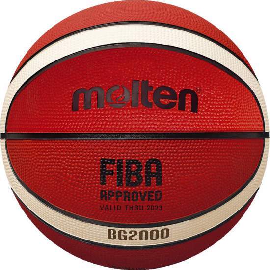 Molten basketbal BG2000 - maat 7 - opvolger van de BGR7 basketbal