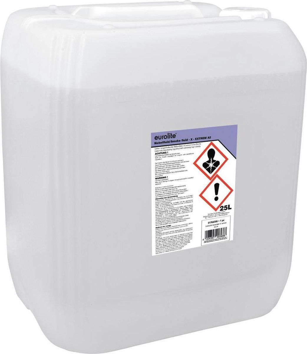 EUROLITE rookvloeistof voor rookmachine -X- Extreme A2, 25l