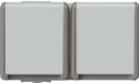 Siemens 5UB4725 Wandcontactdoos met randaarde Delta Grijs Schakelmateriaal 1 stuk(s)