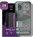 MobyDefend 2-Pack MobyDefend Screenprotectors - Geschikt voor Nothing Phone (3) - Matte Privacy Glass Screensavers