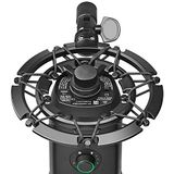 YOUSHARES Blue Yeti X, shock-standaard, microfoon, shockmount vermindert trillingen en Shock Noise Matching Boom, standaard voor microfoon.