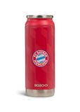 IGLOO FC Bayern München Thermosfles, 450 ml, dubbelwandige roestvrijstalen thermosfles, robuust en lekvrij, officieel artikel voor stadion, kantoor, camping en outdooractiviteiten