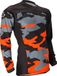 Acerbis X-Duro vêtements de moto d'hiver, chemise, noir/orange, L