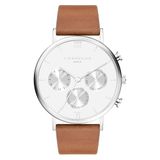 Liebeskind Berlin Analoog horloge bruin / zilver / wit