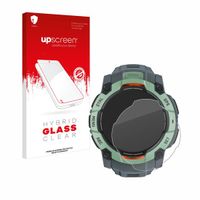upscreen - Screenprotector voor Garmin Instinct 3 AMOLED / Solar (45 mm) - Folie Beschermfolie Beschermglas transparant