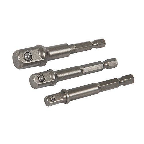 Silverline 819713 Dopsleuteladapter Set - 3-delig - 1/4, 3/8 en 1/2 inch