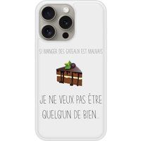 Apple Siliconen hoesje compatibel met iPhone 15 Pro Eating Cakes