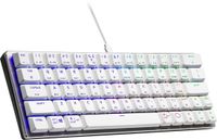 Cooler Master SK620 Gaming Toetsenbord USB QWERTZ Duits Zilver, Wit