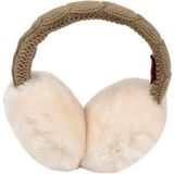 Reissner Lammfelle Ohrenwärmer Kopfbügel Ohrenschützer MIKA Merino Lammfell & Strickware gefüttert mit weichem Lammfell