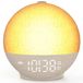 Réveil avec lumière, simulation de coucher de soleil et bruit blanc