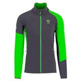 KARPOS Santino F.-Z Fleece Asfalt Green Flash Man