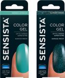 Sensista The Green Duo Set - Color Gel - Gellak Voordeelset - Groen - Glitter - Gel nagellak voor LED lamp - 2 stuks