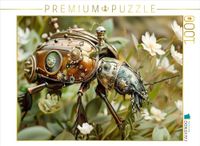 CALVENDO Puzzel met motief uit de kalender, de fantastische wereld van steampunk-insecten, 1000 stukjes, legformaat 64 x 48 cm, fotopuzzel voor gelukkige uren