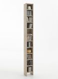FMD CALICOSY - Houten plank met 11 niveaus - Eiklook - 185 cm