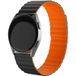 Bracelet silicone magnétique Suunto 9 Peak (noir/orange)